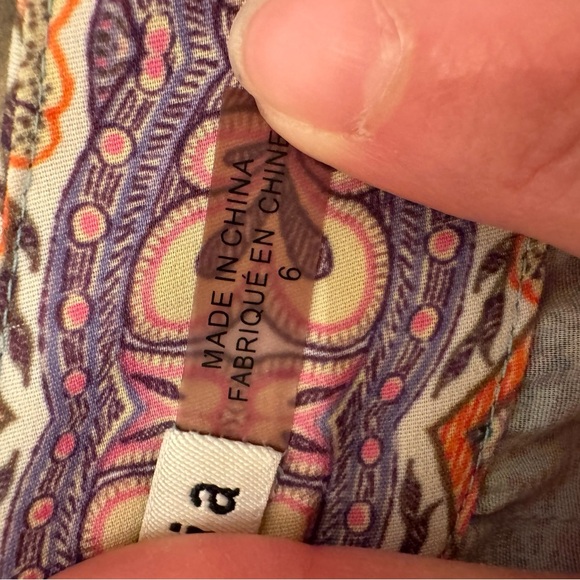 Alice & Olivia Elma High Waisted Wide Leg Pant- Size 6 - Picture 12 of 14